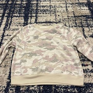 Old Navy purple camouflaged crew neck, super comfy!